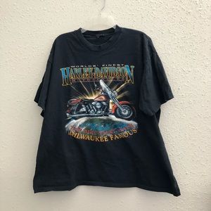 Vintage Harley Davidson tee. (1992)
